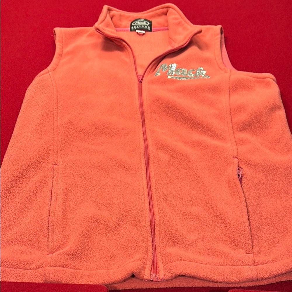 Coral Fleece Vest